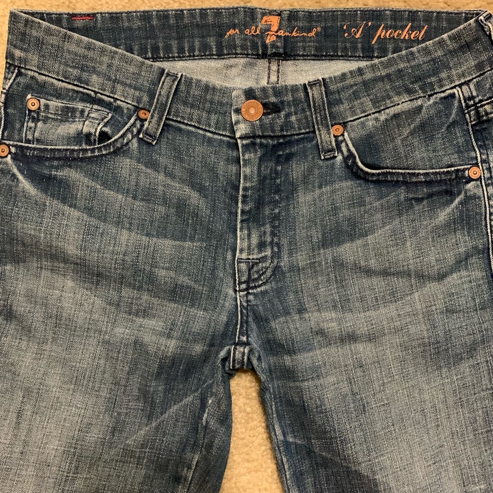 7 For All Mankind ‘A’ Pocket Jeans - Picture 2 of 7